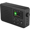 Inter Sales Denver DAB-57, portatile, DAB+, FM, 10 W, 4,5 cm (1,77"), 3,5 mm, USB Tipo-C