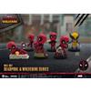 Beast Kingdom Toys Deadpool 3 Deadpool & Wolverine Serie Mini Egg Attack Figuren Set 8 cm
