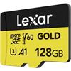 Lexar Scheda LEXAR microSDXC Gold Series UHS-II 128 GB V60