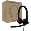 Logitech H570e - Cuffie - On-Ear - Con cavo - USB-A - per Microsoft Teams (981-001430)