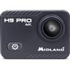 Midland Action Cam MIDLAND H9 PRO 4K Wi Fi con supporto e Custodia Waterproof