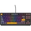 Genesis Tastiera Genesis GENESIS Thor 230 TKL Gaming USB + RF Wireless + Bluetooth QWERTY Nero, Grigio, Arancione