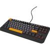 Genesis Tastiera Genesis GENESIS Thor 230 TKL Gaming USB + RF Wireless + Bluetooth QWERTY Nero, Grigio, Arancione