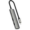 Satechi, Hub multiporta USB-C 4-in-1 4K Power Delivery 100W, grigio