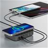 4Smarts Stazione di ricarica 7W1 100W con ricarica wireless Nero/Grigio/Nero-Grigio 540571