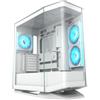 COUGAR FV270, Midi Tower, senza alimentatore, USB/audio, ATX, 1x USB-C Gen 2, 2x USB 3.0, bianco
