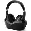 Meliconi 497338 cuffia e auricolare Cuffie Con cavo e senza cavo A Padiglione TV Bluetooth Base di ricarica Nero