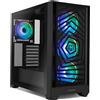 NOX Custodia ATX semi-tower Nox-Xtreme NXHUMMERPLASMA Nero