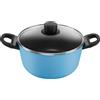 BALLARINI CAPRERA Casserole 2H with Lid 24 cm blue