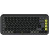 Logitech POP Icon Keys - Tastiera - senza fili - Bluetooth LE - QWERTZ - Tedesco - Grafite, verde (920-013059)
