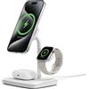 Cygnett CY5101BUNCP Caricabatterie per dispositivi mobili Cuffie, Auricolare, Smartphone, Orologio intelligente Bianco USB Carica wireless Ricarica rapida Interno