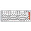 LOGITECH Logitech 920-013072 tastiera universale Bluetooth QWERTY USA Internazionale Arancione, Bianco
