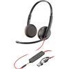 HP Poly Hp 3225 Cuffia stereo Usb C 3,5 Mm Plug/usb C/a Taglia unica