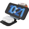 FIXED Fixed | MagFlex Alu Foldable magnetic wireless charging stand 3in1 | FIXMFLE-AL-GR