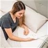 InnovaGoods Copricoperta Elettrica Matrimoniale Blewarm InnovaGoods 60+60 W 140 x 160 cm Bianco