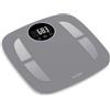 Terraillon Impedenziometro bilancia personale 15280 160kg/100g piano in vetro 12 mem lcd Terraillon POWERFIT