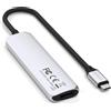 Satechi, Hub multiporta USB-C 4-in-1 4K Power Delivery 100W, argento