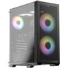 LC-POWER LC-717B-ON LC-Power Geh Midi ATX Gaming 717B - Meshwork_L Dark - o.N.