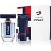 Tommy Hilfiger Impact Eau de Toilette Set, 100 ml + Gel doccia, 100 ml + Eau de Toilette Miniature, 4 ml