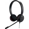 Jabra YOU'RE ON Jabra Evolve 20, Cavo, Ufficio / call center, 150 - 7000 Hz, 171 g, Cuffie con microfono, Nero