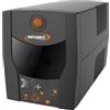 Infosec UPS X1+ 1000 Backup Power Supply 1000VA 500W 2× FR/Schuko