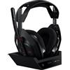 Astro Gaming A50, wireless, gioco, 20 - 20000 Hz, 375 g, cuffie, nero