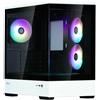 Zalman P30 Bianco esterno Nero interno micro-ATX Vetro temperato panoramico 3 x 120 mm - Midi/Minitower - ATX