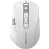 Alogic APEX Bluetooth USB-C Rechargeable 7 Keys Programmable Mouse - White (AMBT7KWH)