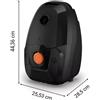 Rowenta Aspirapolvere a traino nero/arancione da 900 w e 79 db Rowenta RO4934EA