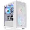 Thermaltake Versa H16 TG ARGB Micro Tower Bianco