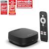 Thomson Streaming Box 270 Plus, altoparlante integrato per il controllo vocale, Google TV, 4K UHD, streaming via WLAN, Google Cast, 32 GB di memoria