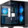 Chieftec Geh Visio GM-30B-TG-OP schwarz Tempered Glass x 2