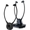 CGV 2 cuffie tv wireless in stile stetoscopio Cgv DOLFINDUO-ONYX