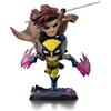 Iron Studios X-Men 97 Mini Co. Figura in PVC di Gambit e Wolverine 23 cm