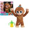 Just Play Ltd. FurReal Peanut, la scimmia giocosa, giocattolo interattivo, alto 38 cm, scimmia di peluche con effetti sonori, giocattolo per bambini da 4 anni by Just Play