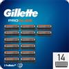 Gillette Lamette Gillette ProGlide da uomo 14 lame di ricambio per rasoio bagnato