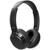 SPC Heron 2 Studio - Cuffie Bluetooth senza fili , 50 ore di durata della batteria , Due connessioni simultanee , Microfono integrato , Regolabili e pieghevoli, Nero, Plastica riciclata