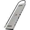 ICY BOX Dockingstation IcyBox USB-C -> HDMI/VGA/USB-A/USB-C/3,5mm