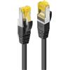 Lindy - Cavo patch - da RJ-45 (M) a RJ-45 (M) - 1,0 m - 6,5 mm - S/FTP - CAT 7 (cavi) / CAT 6a (connettori) - senza ganci