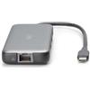 Digitus DA-70915 DIGITUS Docking USB-C->HDMI,USB3.0,RJ45,SD,MicroSD,CPD Alu s