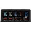 Exsys Caricatore multiporta ad alta potenza 15W m.QI USB-C PD max. 160W