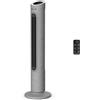 Rowenta Ventilatore a torre Rowenta Eole Home, solo 40 dB(A) alla minima velocità, risparmio energetico, 7 velocità/3 modalità, timer, telecomando, grigio, VU6980F0