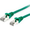 Equip 606413 Cavo patch Equip Cat6A S/FTP 2xRJ45 25,00m verde LSZH polybag