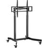 Equip Supporto da pavimento 55"-100"/ 1TFT 120kg nero lite Retail