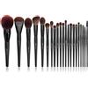 Jessup Set di pennelli da trucco Jessup Professional ""Phantom Black"" - Set di 21 pezzi per le amanti del make-up