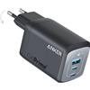 Anker Prime - Alimentatore - GaN - AC 100-240 V - 67 Watt - Connettori di uscita: 3