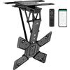 Maclean Supporto elettrico a soffitto Maclean per TV TUYA supporto max VESA 600x400 90st orientabile 23"-65" 30kg MC-491
