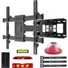 Maclean Supporto a parete per TV 32-85'' 60kg regolabile max VESA 600x400 nero MC-789 Maclean