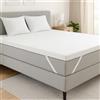 DREAMSTAR Topper ergonomico in schiuma fredda | medio | 180 x 200 cm | H3 | 5 cm di altezza | DREAMSTAR Easy Dream