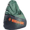 Diablo Chairs Sacco da gioco Diablo Sacco da gioco World of Tanks poltrona a sacco con imbottitura Sacco a sacco EPS perline 110 cm x 100 cm